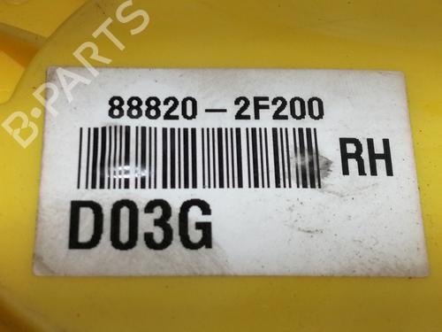 Front right seatbelt KIA CERATO I Saloon (LD)  | BP12217003I25 