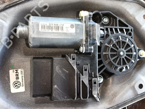 Rear left window mechanism VW GOLF V (1K1) 2.0 TDI | BP30109083C24