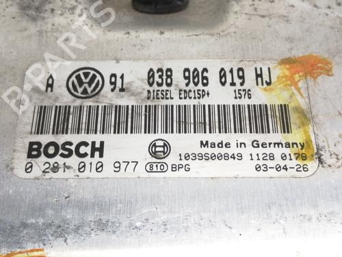 Engine control unit (ECU) VW GOLF IV (1J1)  | BP5375584M57 