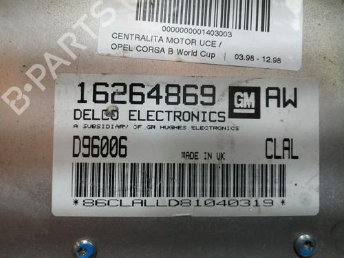 Engine control unit (ECU) OPEL CORSA B (S93) 1.4 i (F08, F68, M68) | BP12543246M57 