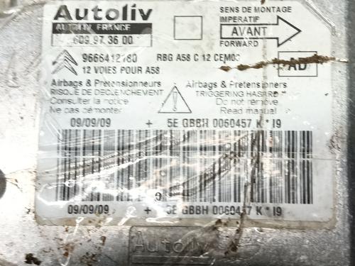 Kollisjonspute styreenhet CITROËN C3 Picasso (SH_) 1.6 HDi | BP19396670M53 