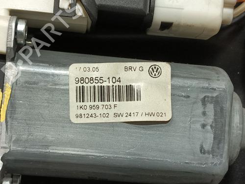 Rear left window mechanism VW PASSAT B6 (3C2) 2.0 TDI 16V | BP30876686C24
