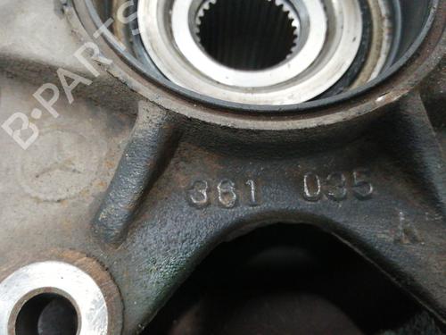 Left front steering knuckle MERCEDES-BENZ M-CLASS (W163)  | BP15946067M25 