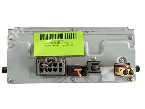 Radio VOLVO V40 Hatchback (525) D2 | BP32504831E6