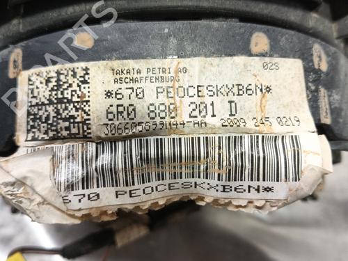 Driver airbag VW POLO V (6R1, 6C1) 1.4 (6R1) | BP24662904C9 