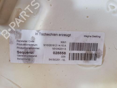 Rear seat SKODA RAPID Spaceback (NH1) 1.6 TDI | BP32065760C17 - Image 6