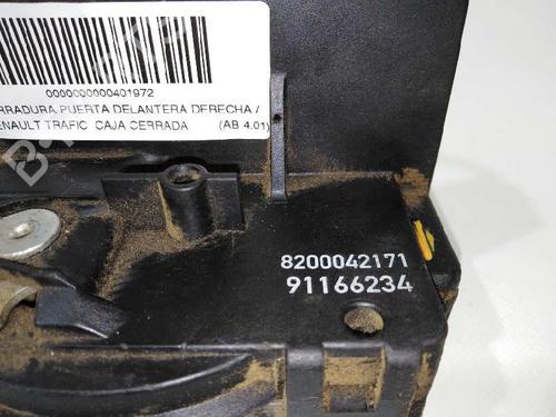 Front right lock RENAULT LAGUNA II Grandtour (KG0/1_) 1.9 dCi (KG0E, KG0R) | BP5361307C97 