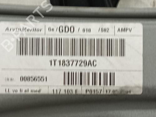 Front left window mechanism VW TOURAN (1T1, 1T2) 2.0 TDI 16V | BP21603802C22 