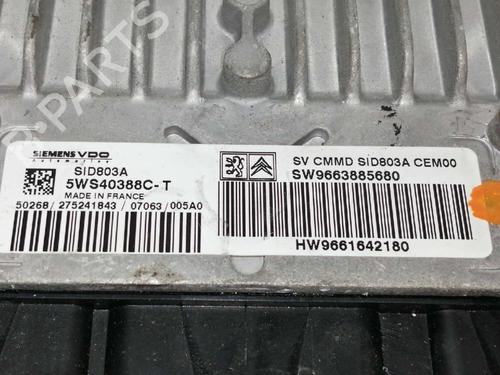 Engine control unit (ECU) CITROËN C5 II (RC_)  | BP6453718M57 