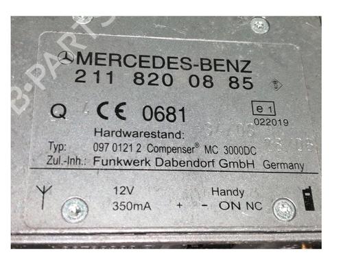 Electronic module MERCEDES-BENZ S-CLASS (W221, V221)  | BP10511844M83 