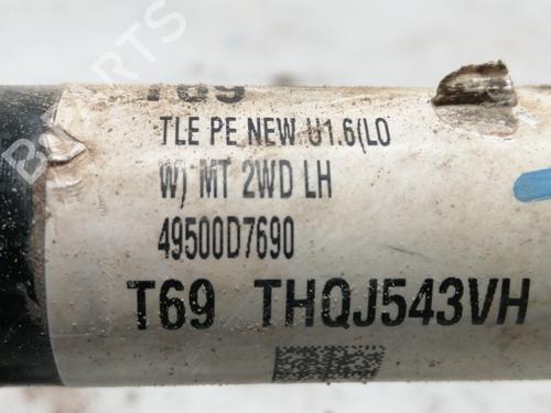 Left front driveshaft KIA SPORTAGE IV (QL, QLE)  | BP11336259M38 