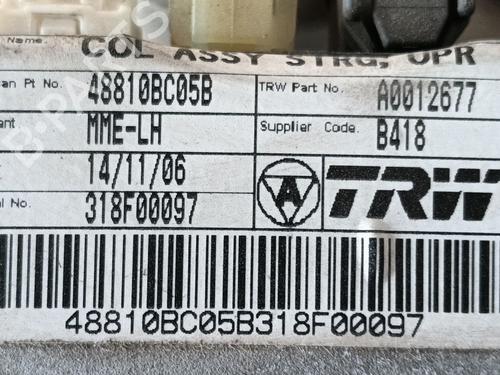 Steering column NISSAN MICRA III (K12) 1.5 dCi | BP30388611M21 