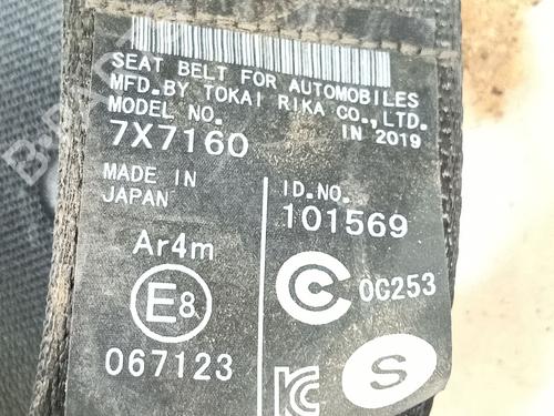 Rear right seatbelt LEXUS NX (_Z1_) 300h (AYZ10_) | BP32340240I28 - Image 2