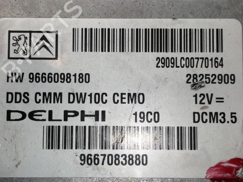 Engine control unit (ECU) PEUGEOT RCZ 2.0 HDi | BP6885348M57 