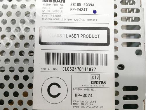 Radio NISSAN X-TRAIL I (T30) 2.2 dCi | BP10729129E6 