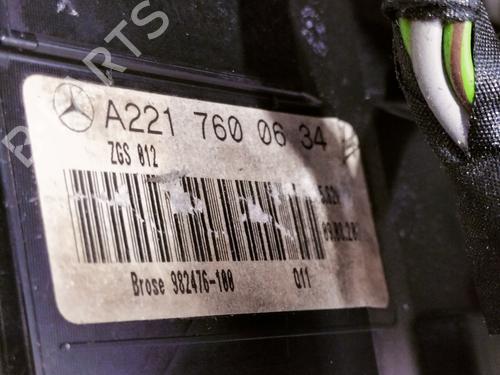 Rear right lock MERCEDES-BENZ S-CLASS (W221, V221) S 600 (221.176) | BP16019822C99 