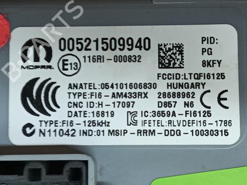 Fuse box FIAT 500 (312_) 1.2 (312AXA1A) | BP35952873E1 - Image 3