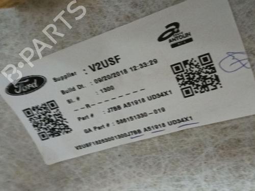 Interior roof FORD KA+ III (UK, FK) | BP30504555I12
