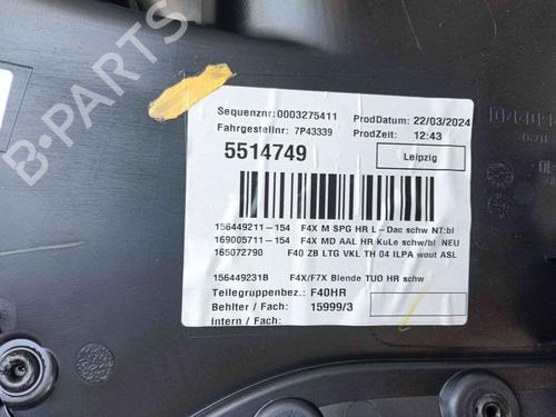 Rear right panel BMW 1 (F40) 118 d | BP36466327C61 - Image 4