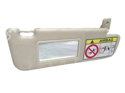 Used Right sun visor FIAT 500 C (312_) 1.2 (312CXA1A, 312AXA1A) (69 hp) 12183186