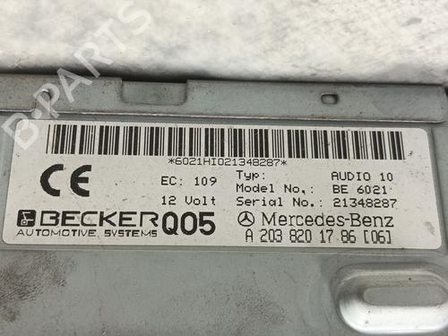 Radio MERCEDES-BENZ C-CLASS Coupe (CL203)  | BP18253470E6 