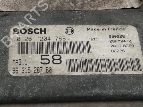 Engine control unit (ECU) PEUGEOT 106 II (1A_, 1C_)  | BP5345896M57 
