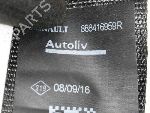 Rear right seatbelt DACIA DOKKER MPV (KE_)  | BP6915566I28 