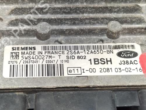 Engine control unit (ECU) FORD FIESTA V (JH_, JD_)  | BP6050470M57 