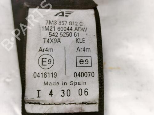 Rear right seatbelt SEAT ALHAMBRA (7V8, 7V9)  | BP11790790I28 