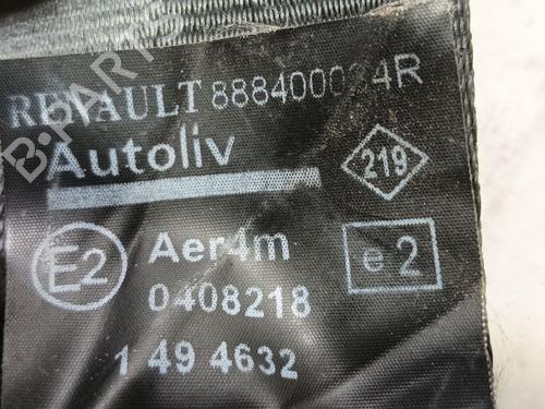 Rear left seatbelt RENAULT FLUENCE (L3_) Z.E. | BP17322104I29 