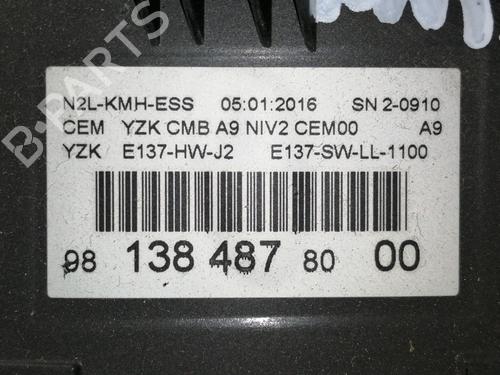 Instrument cluster PEUGEOT 208 I (CA_, CC_) 1.2 PureTech 82 | BP8504164C47 