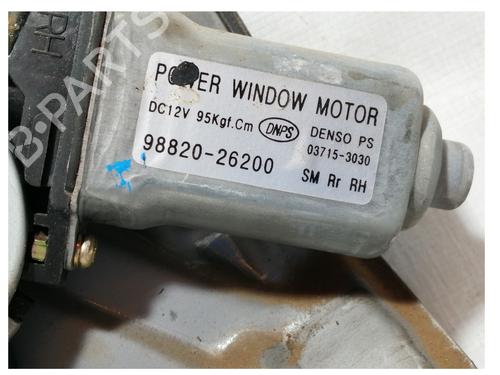 Rear right window mechanism HYUNDAI SANTA FÉ I (SM) 2.0 CRDi 4x4 | BP9965070C25 