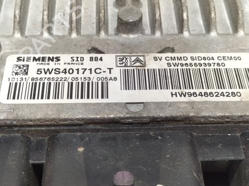 Engine control unit (ECU) PEUGEOT 1007 (KM_) 1.4 HDi | BP5957426M57 