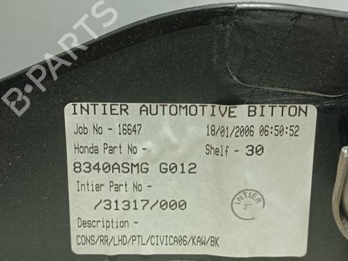 Armrest / Center console HONDA CIVIC VIII Hatchback (FN, FK) 2.2 CTDi (FK3) | BP20480259I20 