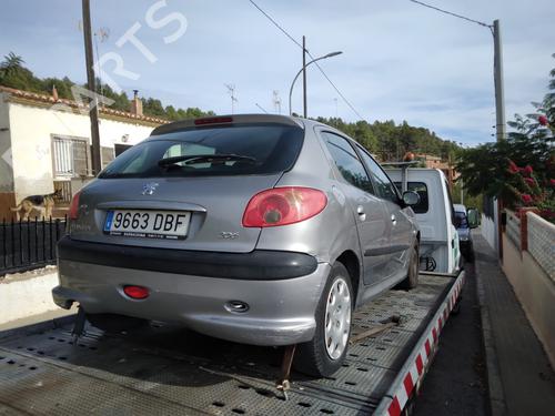 Left rear door PEUGEOT 206 Hatchback (2A/C)  | BP15981462C4 