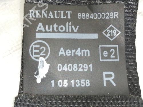 Rear right seatbelt RENAULT SCÉNIC III (JZ0/1_) 1.5 dCi | BP9139937I28 