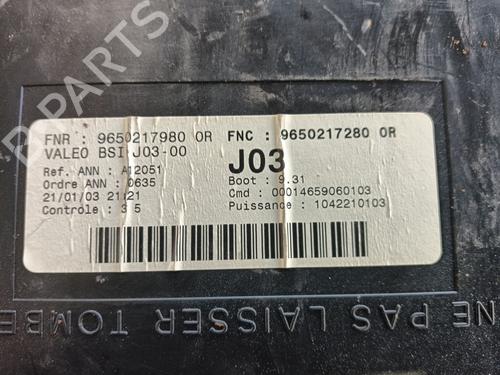 Fuse box PEUGEOT 307 Break (3E) 2.0 HDI 110 | BP29820769E1 