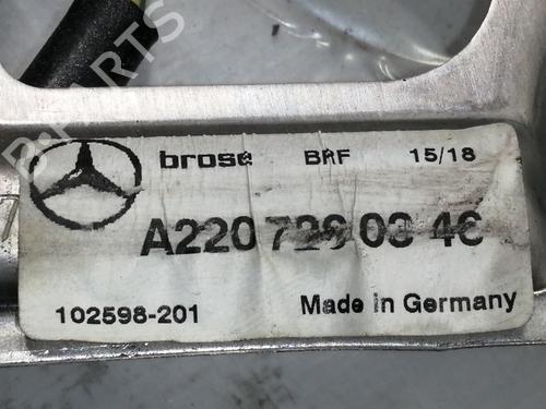 Front left window mechanism MERCEDES-BENZ S-CLASS (W220) S 55 AMG (220.073, 220.173) | BP7289037C22 
