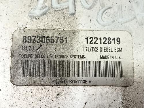 Engine control unit (ECU) OPEL ASTRA G Hatchback (T98) 1.7 DTI 16V (F08, F48) | BP19037165M57 