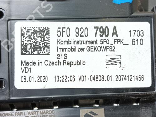 Instrument cluster SEAT LEON (5F1) 2.0 TDI | BP28184945C47 