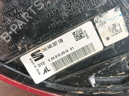 Left taillight SEAT ALHAMBRA (710, 711) 2.0 TDI | BP29888085C34