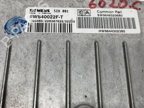 Engine control unit (ECU) CITROËN C5 I (DC_) 2.0 HDi (DCRHZB, DCRHZE) | BP7966666M57 