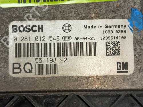 Engine control unit (ECU) OPEL ASTRA H (A04) 1.9 CDTI (L48) | BP30396276M57