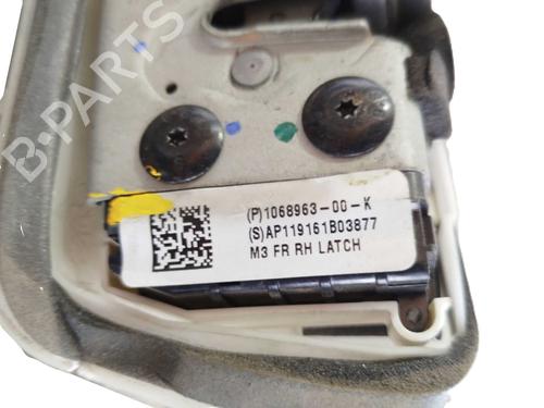 Front right lock TESLA MODEL 3 (5YJ3) EV AWD | BP39687749C97 - Image 2