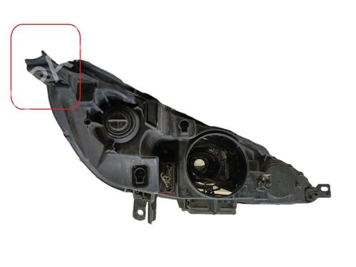 Left headlight PEUGEOT 407 (6D_) 2.0 HDi 135 (6DRHRH, 6DRHRE, 6DRHRG, 6DRHRJ) | BP30083465C28 - Image 7
