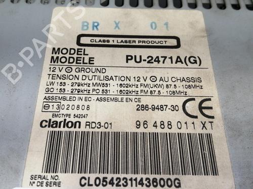 Radio CITROËN C2 (JM_)  | BP10634789E6 