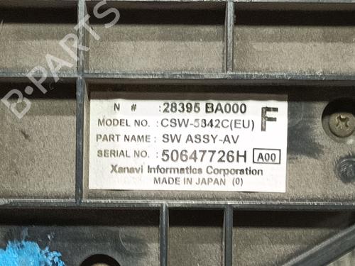 Climate control NISSAN PRIMERA Estate (WP12)  | BP5389665I5 