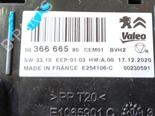 Electronic module TOYOTA PROACE Van (MDZ_) Electric (MDZS, MDZZ) | BP29250020M83 - Image 2