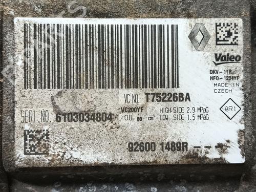 AC Kompressor DACIA DOKKER MPV (KE_) 1.5 dCi (KEAJ, KEAH) | BP28488934M34