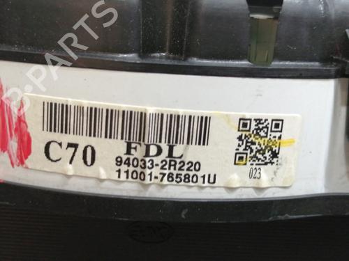 Instrument cluster HYUNDAI i30 (FD)  | BP7545852C47 